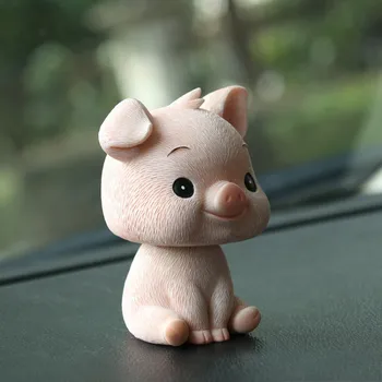 Car Ornament Cute Resin Shake Head Pig Doll Lovely Automobiles Interior Dashboard Decoration Nodding Toys Auto Accessories
Car Ornament Cute Resin Shake Head Pig Doll Lovely Automobiles Interior Dashboard Decoration Nodding Toys Auto Accessories