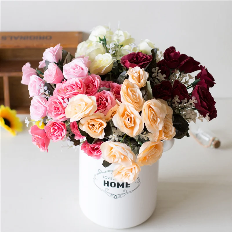 TECHOME Wonderful Home Room Wedding Artificial Flower Fake Rose Decor Flower For Wedding Car Marriage Room Decoration Decorative
TECHOME Wonderful Home Room Wedding Artificial Flower Fake Rose Decor Flower For Wedding Car Marriage Room Decoration Decorative