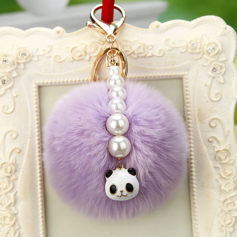 Fur Pompons Keychain Rabbit Fur Pom Poms Keychains Pearl Panda Pompon Keyring Bag Charm Fluffy Car Key Chain Porte Clef Gift
Fur Pompons Keychain Rabbit Fur Pom Poms Keychains Pearl Panda Pompon Keyring Bag Charm Fluffy Car Key Chain Porte Clef Gift