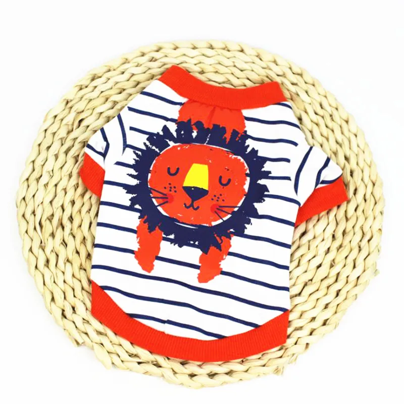 Spring Summer Dog Clothes Pet Animal Printed T-shirt Print Vest Shirts for Small Dogs Cat Outfit Jacket Apparels Short Sleeves
Spring Summer Dog Clothes Pet Animal Printed T-shirt Print Vest Shirts for Small Dogs Cat Outfit Jacket Apparels Short Sleeves