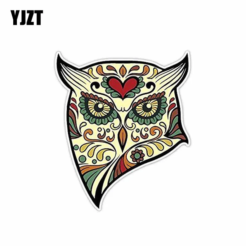 YJZT 8.2CM*9.6CM Car Styling Animal Owl Sugar Skull Sticker Day Of The Dead Car Sticker Decal 6-2003
YJZT 8.2CM*9.6CM Car Styling Animal Owl Sugar Skull Sticker Day Of The Dead Car Sticker Decal 6-2003