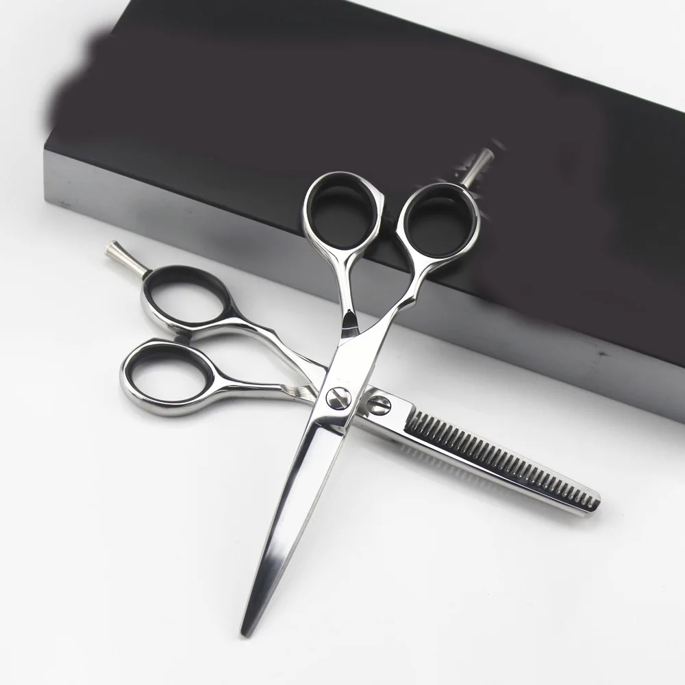 

Left-Hand 5.5In. 6in. Hair Cut Hairdressing Shear Clipper Professional Scissor barber hair cutting thinning scissor salon tools