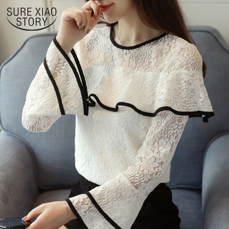 New 2019 Spring Summer Lace Casual Women Blouse Shirt Fashion Lady Chiffon Shirt Long Sleeve Base Female Clothing Blusas 0697 30
New 2019 Spring Summer Lace Casual Women Blouse Shirt Fashion Lady Chiffon Shirt Long Sleeve Base Female Clothing Blusas 0697 30