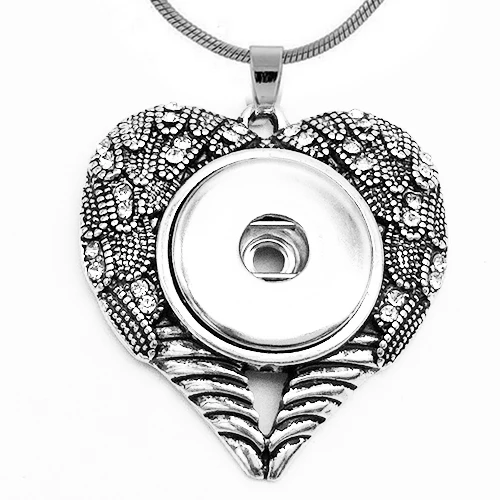 Newest love heart snap button jewelry pendant Necklace OEM, ODM XH068 (fit 18mm 20MM snaps)
Newest love heart snap button jewelry pendant Necklace OEM, ODM XH068 (fit 18mm 20MM snaps)