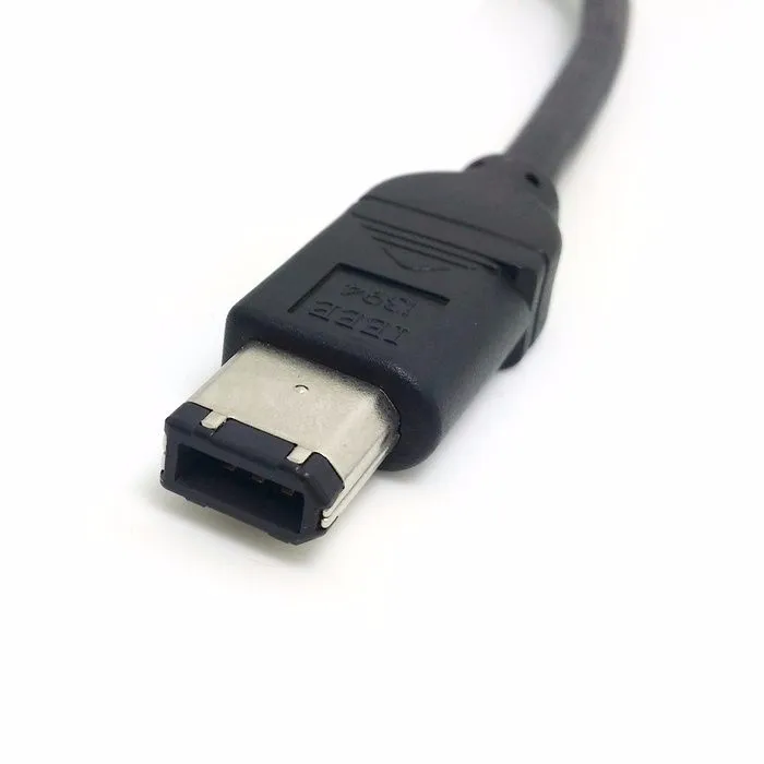 IEEE 1394 IEEE1394 6Pin Male Straight to 6Pin Male Right Angled 90 Degree Type Firewire 400 Cable 0.8m 5.0m 80cm 500cm 16ft
IEEE 1394 IEEE1394 6Pin Male Straight to 6Pin Male Right Angled 90 Degree Type Firewire 400 Cable 0.8m 5.0m 80cm 500cm 16ft