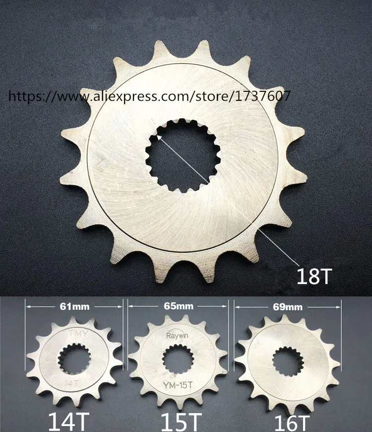 1pcs Motorcycle chain sprocket for GS EN GN125 HJ125K-A motorcycle sprocket/Front Engine Sprocket 428-14T15T 16T Teeth
1pcs Motorcycle chain sprocket for GS EN GN125 HJ125K-A motorcycle sprocket/Front Engine Sprocket 428-14T15T 16T Teeth