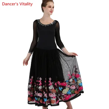 2018 New Custom Made Ballroom Dance Skirts For Women Ballroom Long Skirt Waltz Standard Ballroom Women's Skirts
2018 New Custom Made Ballroom Dance Skirts For Women Ballroom Long Skirt Waltz Standard Ballroom Women's Skirts