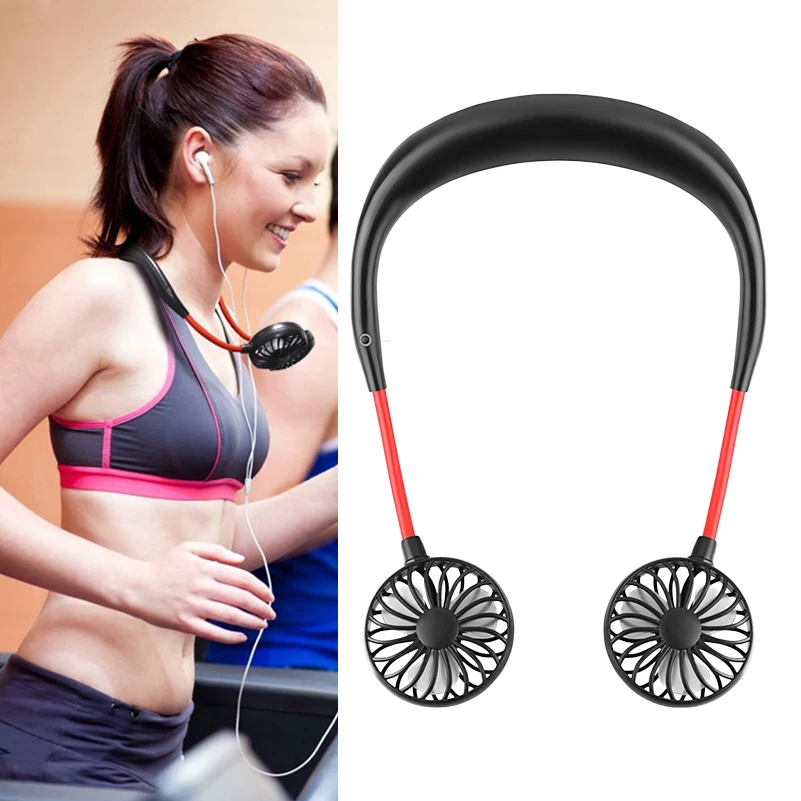 Hanging Neck Double Head Fan Rechargeable Portable Mini Sports Fan with Aromatherapy Features Mini Air Conditioner
Hanging Neck Double Head Fan Rechargeable Portable Mini Sports Fan with Aromatherapy Features Mini Air Conditioner