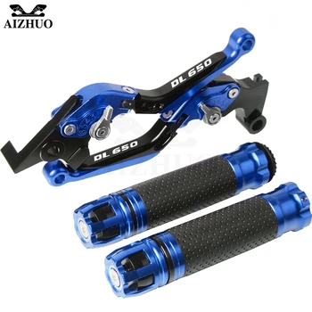 FOR DL650 Motorcycle Accessories Brake Clutch Lever Extendable+Hand Grips Handlebar For SUZUKI DL650/VSTROM DL 650 2011 2012
FOR DL650 Motorcycle Accessories Brake Clutch Lever Extendable+Hand Grips Handlebar For SUZUKI DL650/VSTROM DL 650 2011 2012
