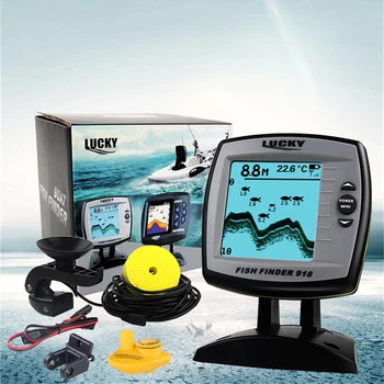 LUCKY Echo sounder fish finder 2-in-1 Wired & Wireless echo sounder 540ft/180m Depth Sounder Fish Detector Monitor FF918-180W
LUCKY Echo sounder fish finder 2-in-1 Wired & Wireless echo sounder 540ft/180m Depth Sounder Fish Detector Monitor FF918-180W