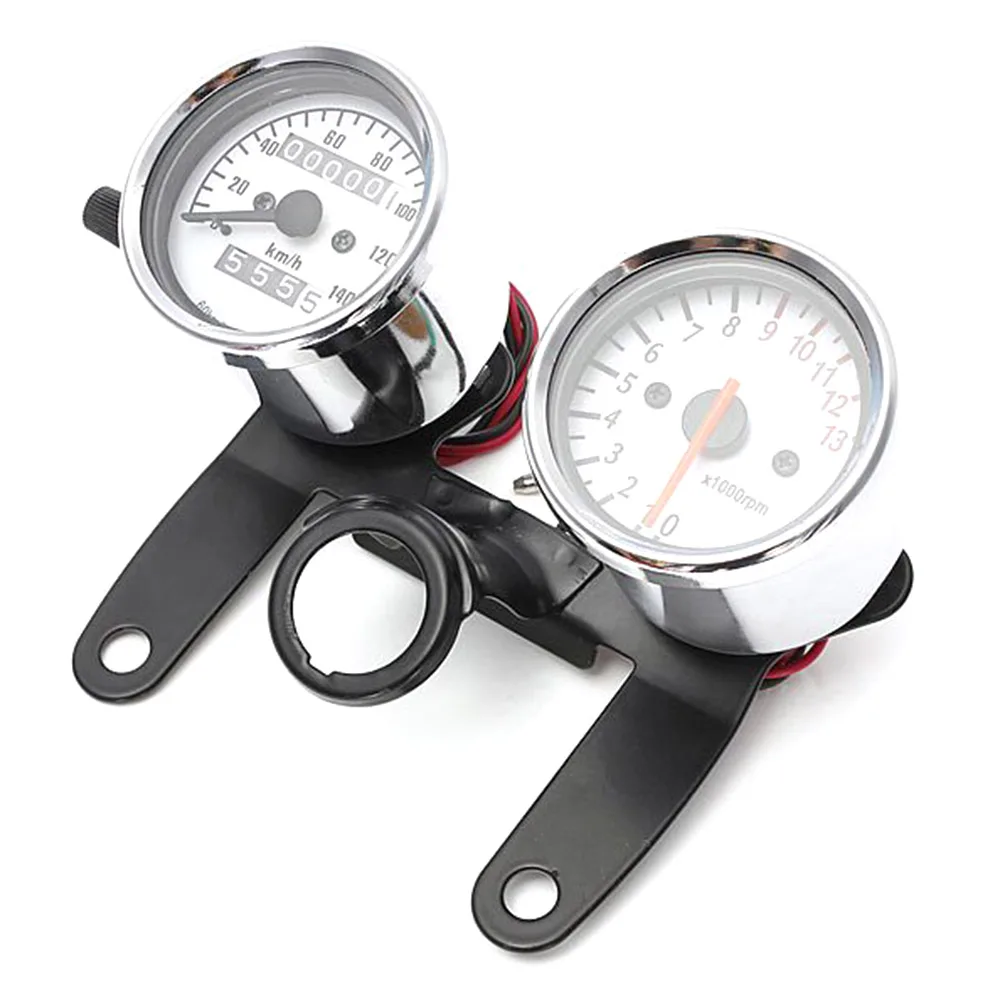 Motorcycle Odometer Tachometer Speedometer Gauge With Black Bracket 12V Universal LED Digital Speedometer Tachometer
Motorcycle Odometer Tachometer Speedometer Gauge With Black Bracket 12V Universal LED Digital Speedometer Tachometer