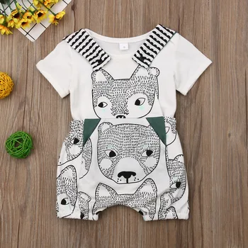 2019 2pcs Newborn Baby Boys Girls Cartoon Fox Print Casual T-shirt+Bib Pant Outfits Set
2019 2pcs Newborn Baby Boys Girls Cartoon Fox Print Casual T-shirt+Bib Pant Outfits Set