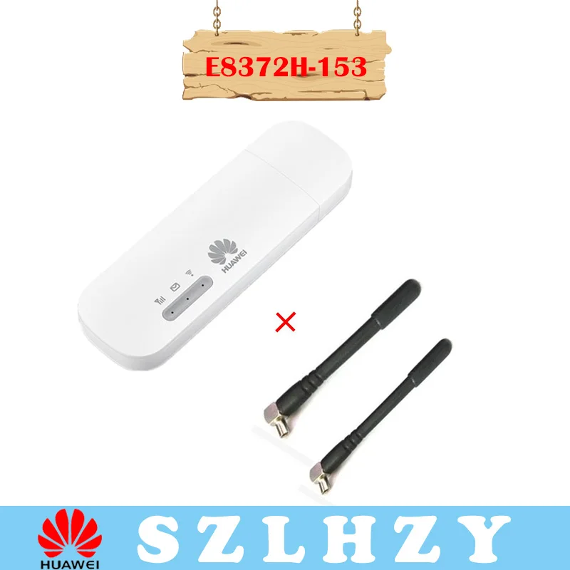E8372h-608 E8372h-153 Unlocked Huawei E8372 ( plus a pair of antenna) LTE USB Wingle LTE Universal 4G USB WiFi Modem car wifi
E8372h-608 E8372h-153 Unlocked Huawei E8372 ( plus a pair of antenna) LTE USB Wingle LTE Universal 4G USB WiFi Modem car wifi