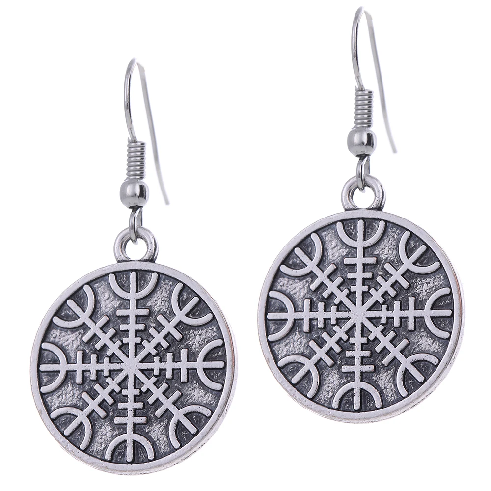 Skyrim Symbal Of Norse Runic Viking Compass Pendant Earring Female Dangling Earring Finding DIY Craft For Men Jewelry Making
Skyrim Symbal Of Norse Runic Viking Compass Pendant Earring Female Dangling Earring Finding DIY Craft For Men Jewelry Making