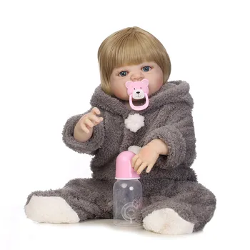 Bebe dolls boy doll reborn 22" completa silicone vinyl body children play house toys NPKCOLLECTION brand bonecas reborn menino
Bebe dolls boy doll reborn 22" completa silicone vinyl body children play house toys NPKCOLLECTION brand bonecas reborn menino