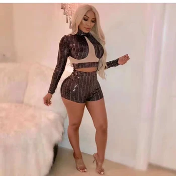 2019 Sexy New Arrival Beading Mesh Two 2 Pieces Black Playsuit Bodycon Fashion Women Jumpsuit Celebrity Hot Sale Patchwork Club
2019 Sexy New Arrival Beading Mesh Two 2 Pieces Black Playsuit Bodycon Fashion Women Jumpsuit Celebrity Hot Sale Patchwork Club