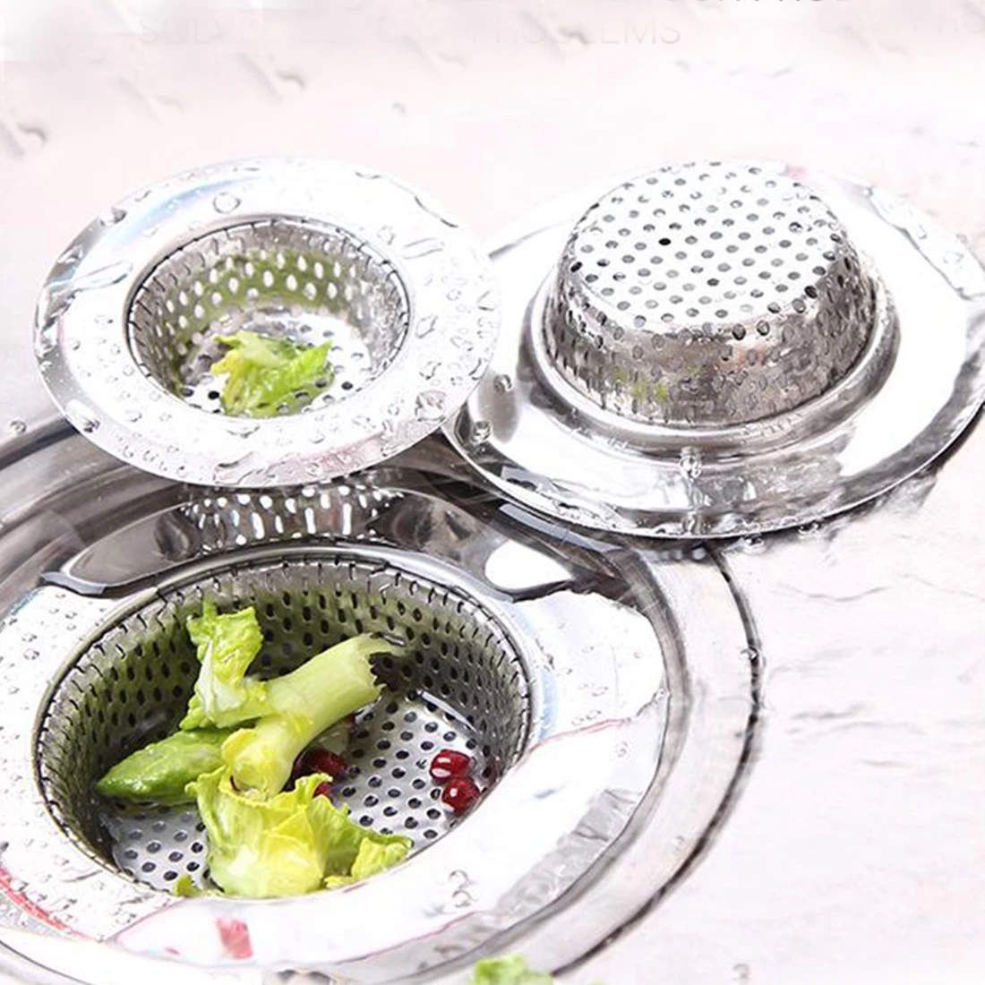 Stainless Steel Kitchen Sink Strainer Bathroom Toilet Accessories Set Bathroom Drain Hair Colanders filter Tools
Stainless Steel Kitchen Sink Strainer Bathroom Toilet Accessories Set Bathroom Drain Hair Colanders filter Tools