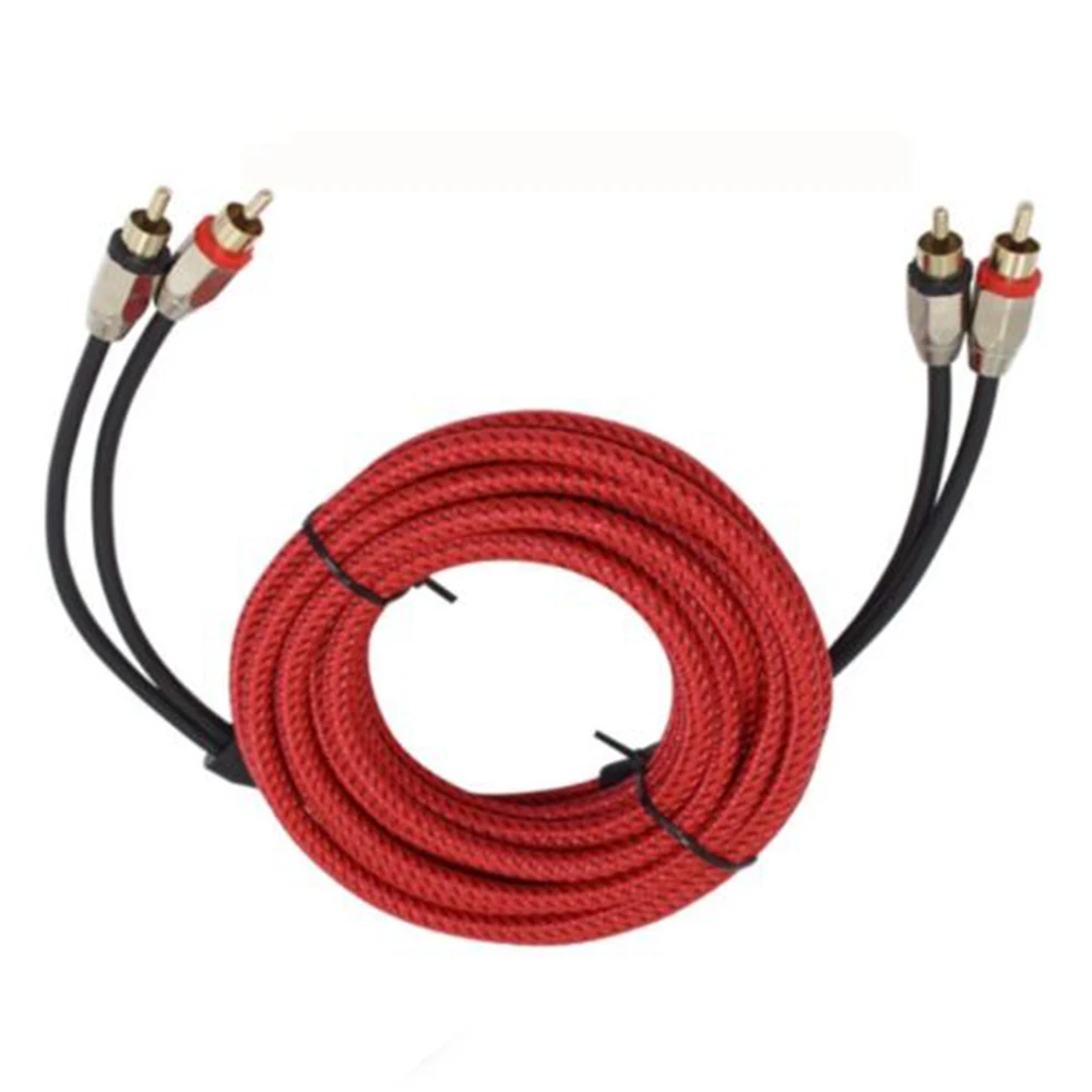 Car Stereo Audio Cable 1PCS To RCA Audio Cable Power Cable Speaker Wire Amplifier Sets RCA Advanced Metal Head Pure Copper 5M
Car Stereo Audio Cable 1PCS To RCA Audio Cable Power Cable Speaker Wire Amplifier Sets RCA Advanced Metal Head Pure Copper 5M