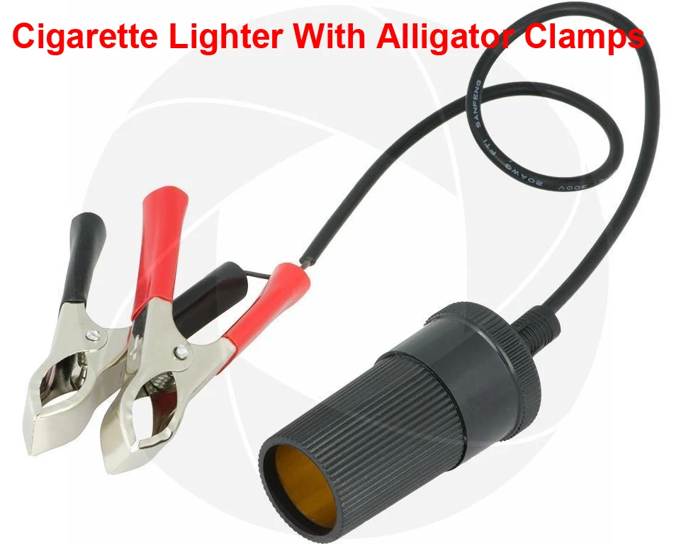 1 Set Automotive Cigarette Cigar Lighter Power Cable Battery Alligator Clamps Auto 12V 24V Socket Wiring Wire Line Adapter
1 Set Automotive Cigarette Cigar Lighter Power Cable Battery Alligator Clamps Auto 12V 24V Socket Wiring Wire Line Adapter