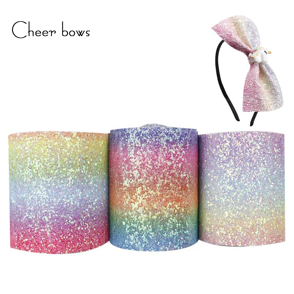 2y/lot 3"75mm Chunky Glitter Ribbon Rainbow Shiny Sequin Wholesale Ribbon Materials Crafts Decoration DIY Hair Bow Accessories
2y/lot 3"75mm Chunky Glitter Ribbon Rainbow Shiny Sequin Wholesale Ribbon Materials Crafts Decoration DIY Hair Bow Accessories