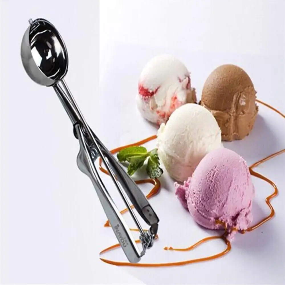 Ice Cream Scoop Stainless Steel Cookie Dough Scooper For Fruit Melon Baller Digging Ball Kitchen Confectionery Tool Accessory
Ice Cream Scoop Stainless Steel Cookie Dough Scooper For Fruit Melon Baller Digging Ball Kitchen Confectionery Tool Accessory