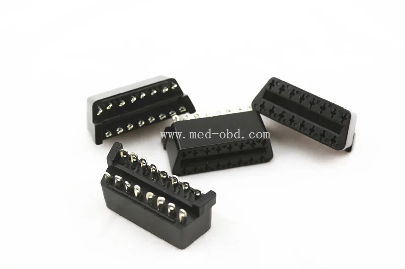 OBD2 Female connector J1962f 16pin connector without Enclosure