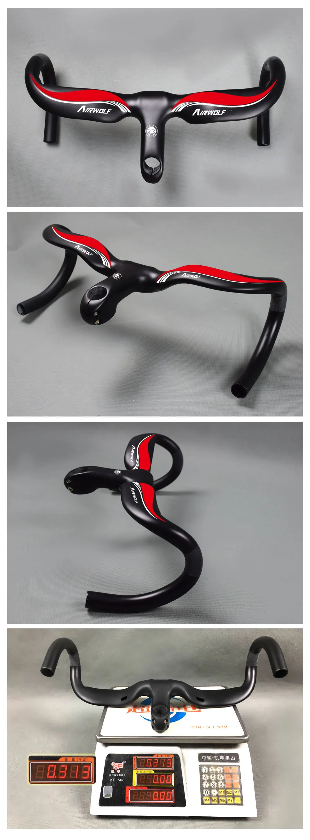 Newest full carbone guidon carbone guidon de vélo MTB parts TOP!