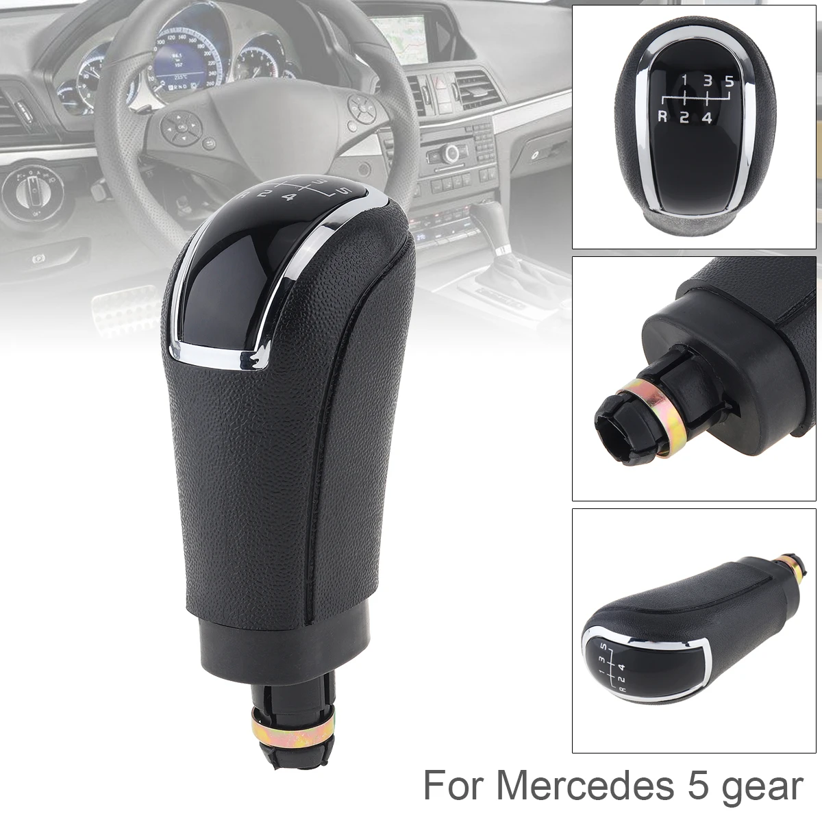 Portable 5 6 Speed Gear shift Knob ABS Plastic Transmission Gear Shift Handball Knob for Benz 5 6 Gear Models 2D Accessories
Portable 5 6 Speed Gear shift Knob ABS Plastic Transmission Gear Shift Handball Knob for Benz 5 6 Gear Models 2D Accessories