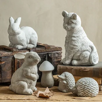 Realistic Outdoor Garden Concrete Mushroom Cat Rabbit Hedgehog Model Sculpture Garden Pond Statues Decor Crafts
Realistic Outdoor Garden Concrete Mushroom Cat Rabbit Hedgehog Model Sculpture Garden Pond Statues Decor Crafts