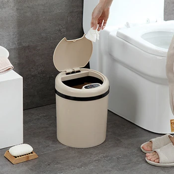 Induction Automatic Sensor Rectangular Garbage Bag Holder 9L Rubbish Trash Car Bin Dump Compost Trashcan Clean
Induction Automatic Sensor Rectangular Garbage Bag Holder 9L Rubbish Trash Car Bin Dump Compost Trashcan Clean