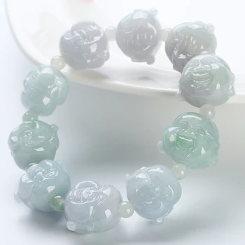 atural A goods yu Buddha head bracelet, refined carved yu Buddha beads, rosary beads, male type/
atural A goods yu Buddha head bracelet, refined carved yu Buddha beads, rosary beads, male type/
