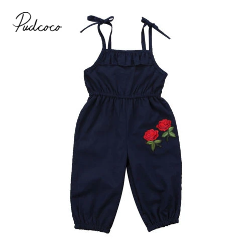 Pudcoco Kids Baby Girls Flower Romper Black Floral Jumpsuit Playsuit Outfit Clothes Sunsuit Fashion 1-6Y
Pudcoco Kids Baby Girls Flower Romper Black Floral Jumpsuit Playsuit Outfit Clothes Sunsuit Fashion 1-6Y