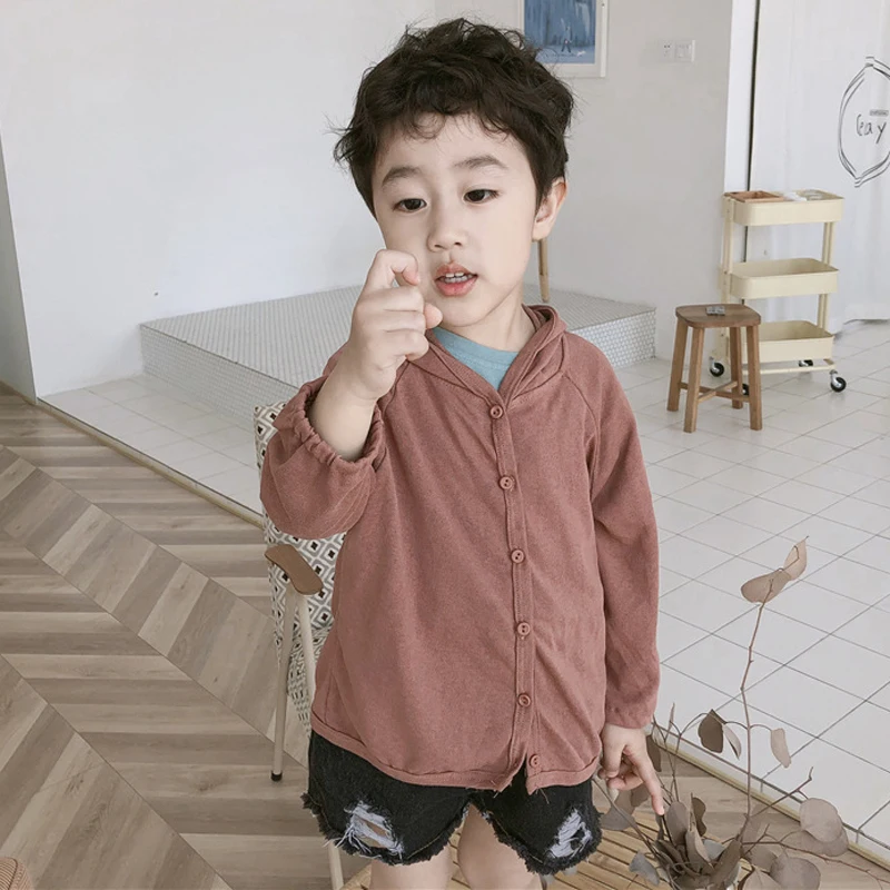 Solid O-neck Girls Boy Sweater 2019 Summer Toddler Baby Girls Cardigan Sweaters Single-Breasted Knitted Chidlren Coat LZ170
Solid O-neck Girls Boy Sweater 2019 Summer Toddler Baby Girls Cardigan Sweaters Single-Breasted Knitted Chidlren Coat LZ170