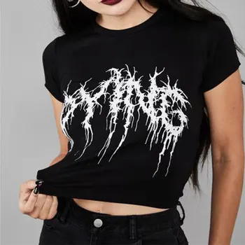 2019 Women T-shirts Summer New Wicked Graphic Print Short-sleeve O-neck Tops Tee Female
2019 Women T-shirts Summer New Wicked Graphic Print Short-sleeve O-neck Tops Tee Female
