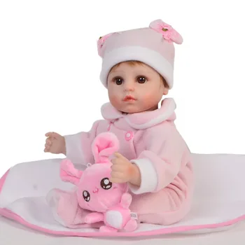 18inch Lifelike reborn dolls babies silicone reborn baby boy dolls baby handmade fashion Toys For Girls bebe gift reborn bonecas
18inch Lifelike reborn dolls babies silicone reborn baby boy dolls baby handmade fashion Toys For Girls bebe gift reborn bonecas