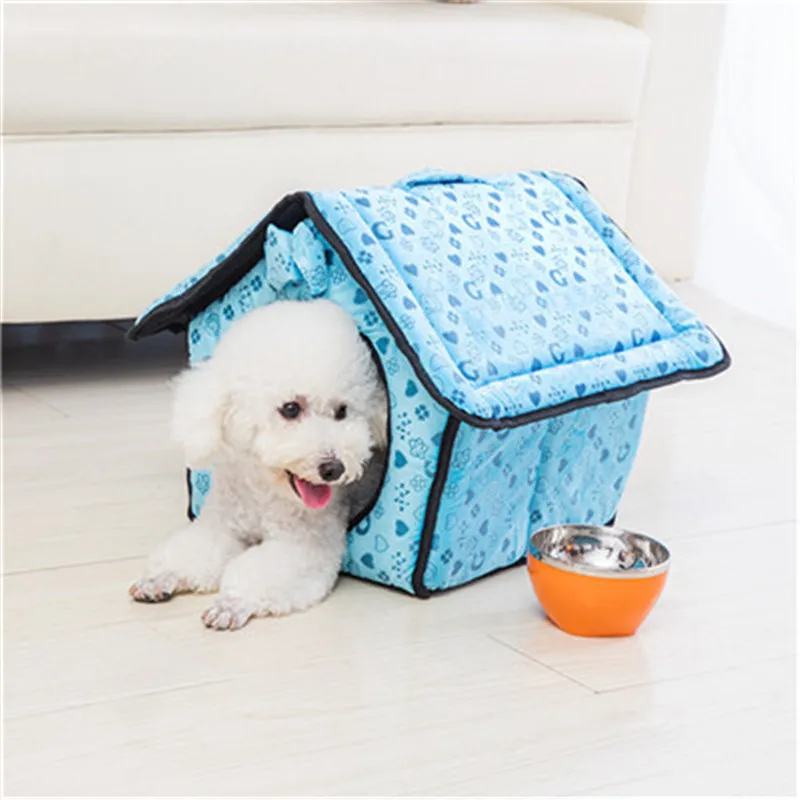 Pet Dog Cat bed Sofa Tent Kennel Winter Warm Nest Soft Foldable Sleeping Mat Pad Heart shaped flower print House 2019
Pet Dog Cat bed Sofa Tent Kennel Winter Warm Nest Soft Foldable Sleeping Mat Pad Heart shaped flower print House 2019