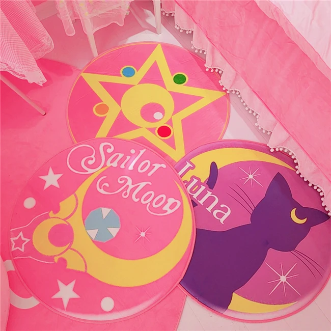 IVYYE 75cm Sailor Moon Anime Rug Decoration Home Soft Carpets Cartoon Bedroom Floor Mats Bath Plush Rugs Doormat NEW
IVYYE 75cm Sailor Moon Anime Rug Decoration Home Soft Carpets Cartoon Bedroom Floor Mats Bath Plush Rugs Doormat NEW