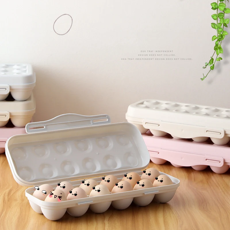 Kitchen Egg Storage Box 18 Grid Egg Box Food Container Organizer Boxes for Storage Plastic Multifunctional Egg Crisper
Kitchen Egg Storage Box 18 Grid Egg Box Food Container Organizer Boxes for Storage Plastic Multifunctional Egg Crisper
