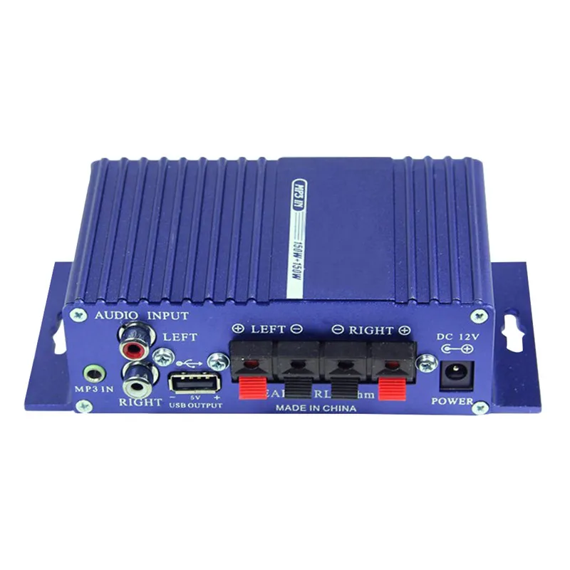 Car Stereo Amplifier Digital Player 12V Hi-Fi Support USB/SD/FM/MMC/DVD/MP3 Input
Car Stereo Amplifier Digital Player 12V Hi-Fi Support USB/SD/FM/MMC/DVD/MP3 Input