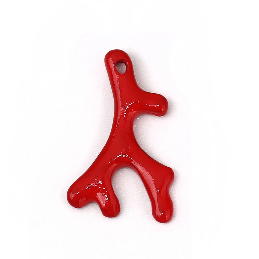 DoreenBeads Zinc Based Alloy Ocean Series Charms Pendant Coral Red Green Color Jewelry Accessories 25mm(1") x 15mm(5/8") 10 PCs
DoreenBeads Zinc Based Alloy Ocean Series Charms Pendant Coral Red Green Color Jewelry Accessories 25mm(1") x 15mm(5/8") 10 PCs
