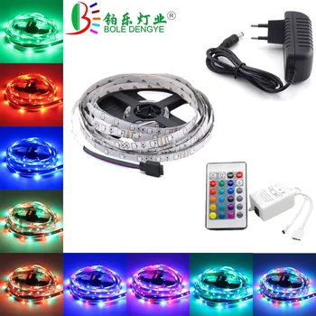5m 10m LED Strip 12V 60 leds/m LED Rope Light SMD 2835 Flexible LED Lamp Lights Multicolor LED String+LED Controller+Adapter
5m 10m LED Strip 12V 60 leds/m LED Rope Light SMD 2835 Flexible LED Lamp Lights Multicolor LED String+LED Controller+Adapter