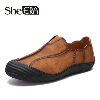 2019 New Leather Casual Shoes Men Loafers Brand Men Shoes Breathable Outdoor Training Shoes Walking Zapatos sneakers Dropship
2019 New Leather Casual Shoes Men Loafers Brand Men Shoes Breathable Outdoor Training Shoes Walking Zapatos sneakers Dropship