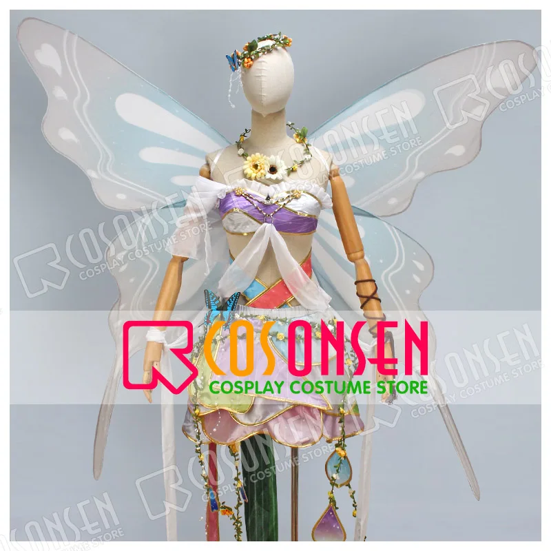 COSPLAYONSEN Love Live! Land of Fairies Ver.After awakening Minami Kotori Cosplay Costume With wings 
COSPLAYONSEN Love Live! Land of Fairies Ver.After awakening Minami Kotori Cosplay Costume With wings