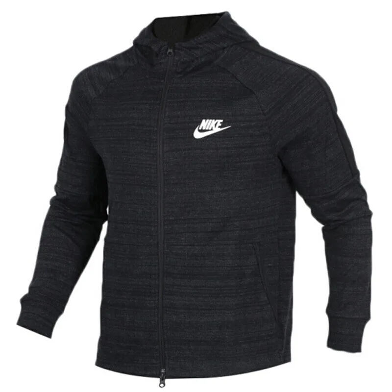 nike m nsw av15 hoodie fz flc