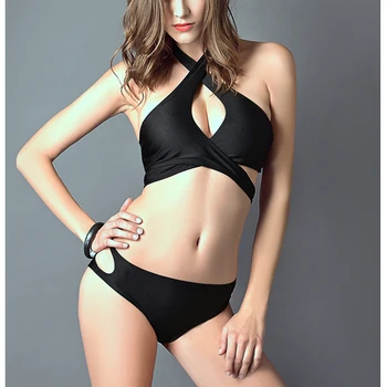 Sexy Hollow Bandage Bikini Hot Sale Beachwear Summer Style Bandeau Biquini Vintage Brazilian Swimsuit Free Shipping
Sexy Hollow Bandage Bikini Hot Sale Beachwear Summer Style Bandeau Biquini Vintage Brazilian Swimsuit Free Shipping
