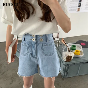 RUGOD 2019 Summer Fashion Burr Tassel Denim Shorts Casual Slim Part High Waist Short Jeans Short Mujer Biker Shorts
RUGOD 2019 Summer Fashion Burr Tassel Denim Shorts Casual Slim Part High Waist Short Jeans Short Mujer Biker Shorts