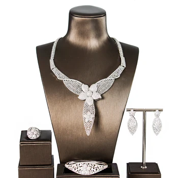 LAN PALACE Simple style luxury copper alloy 5A cubic zirconia jewellery set earrings necklace ring bracelet free shipping
LAN PALACE Simple style luxury copper alloy 5A cubic zirconia jewellery set earrings necklace ring bracelet free shipping