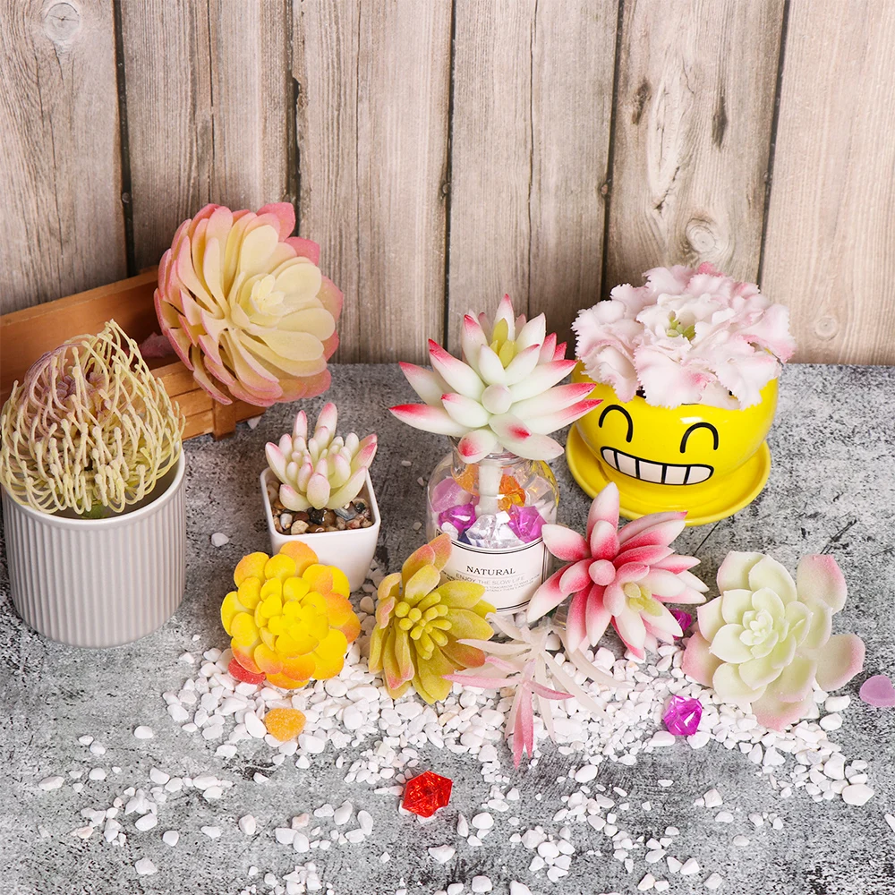 1Pcs Mini Artificial Succulents Plants Floral Craft Succulents Vivid Lotus Bonsai Fake Flowers Home Wedding Decoration
1Pcs Mini Artificial Succulents Plants Floral Craft Succulents Vivid Lotus Bonsai Fake Flowers Home Wedding Decoration