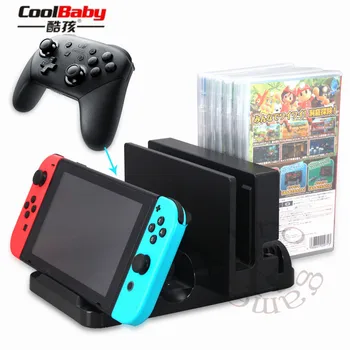 Multi-functional Charging Dock Station for Nintend Switch Pro Controller Charger and Joycon Stand with 6 Slot Game Disk Storage
Multi-functional Charging Dock Station for Nintend Switch Pro Controller Charger and Joycon Stand with 6 Slot Game Disk Storage