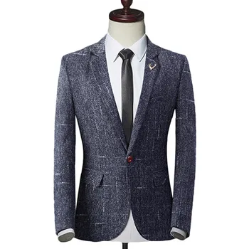 2018 Fashion New Men's Casual Boutique Business One Button Suit / Male Slim Blazer Jacket Coat
2018 Fashion New Men's Casual Boutique Business One Button Suit / Male Slim Blazer Jacket Coat